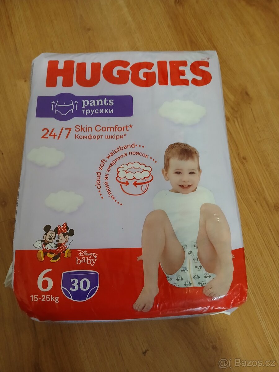 Huggies pants velikost 6