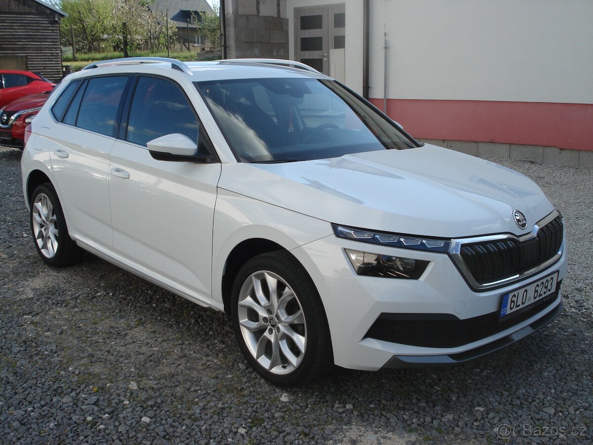 ŠKODA KAMIQ 1.5 TSI STYLE DSG,ČR,1.MAJ.,SERVISKA