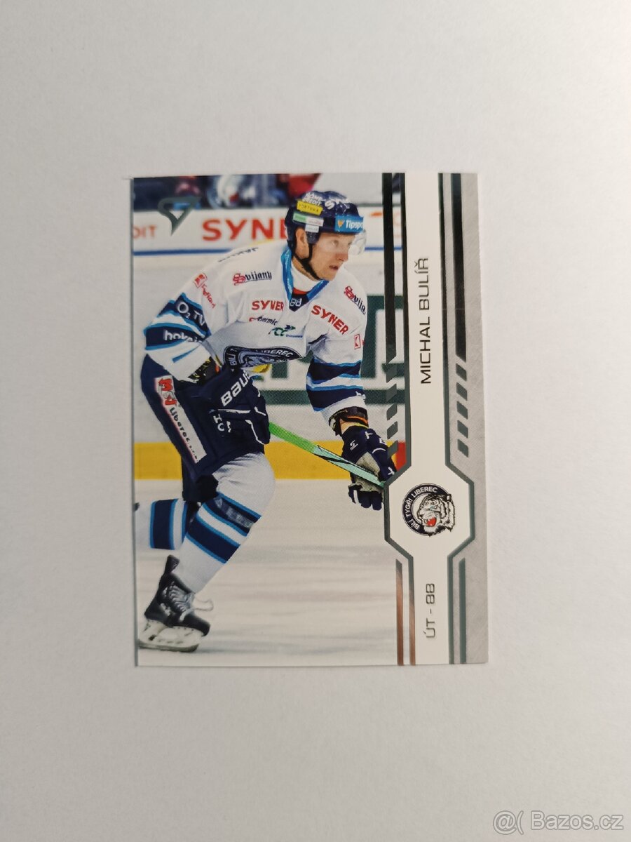 Hokejová kartička ELH Tipsport Michal Bulíř
