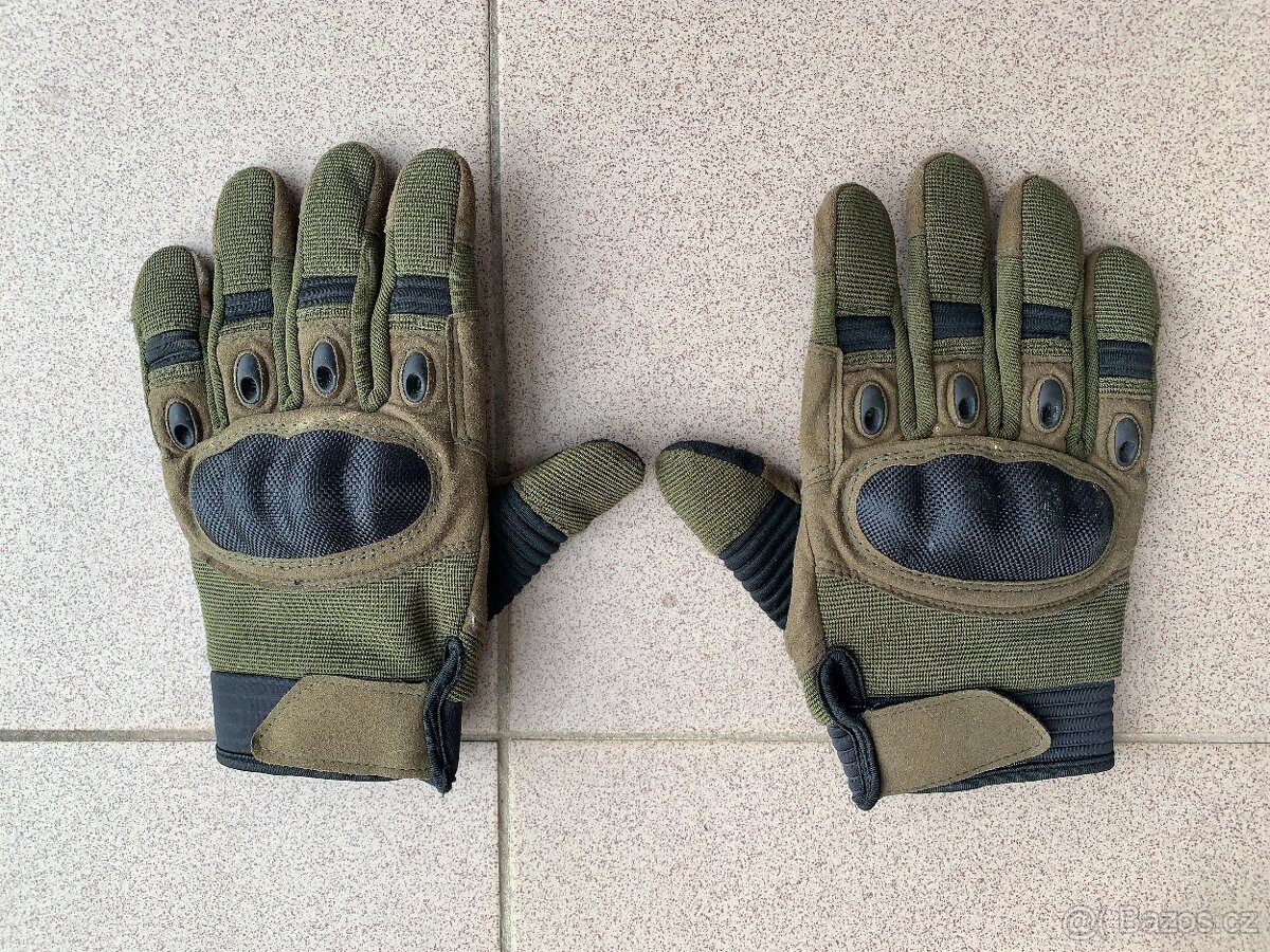 Taktické rukavice na airsoft - velikost M
