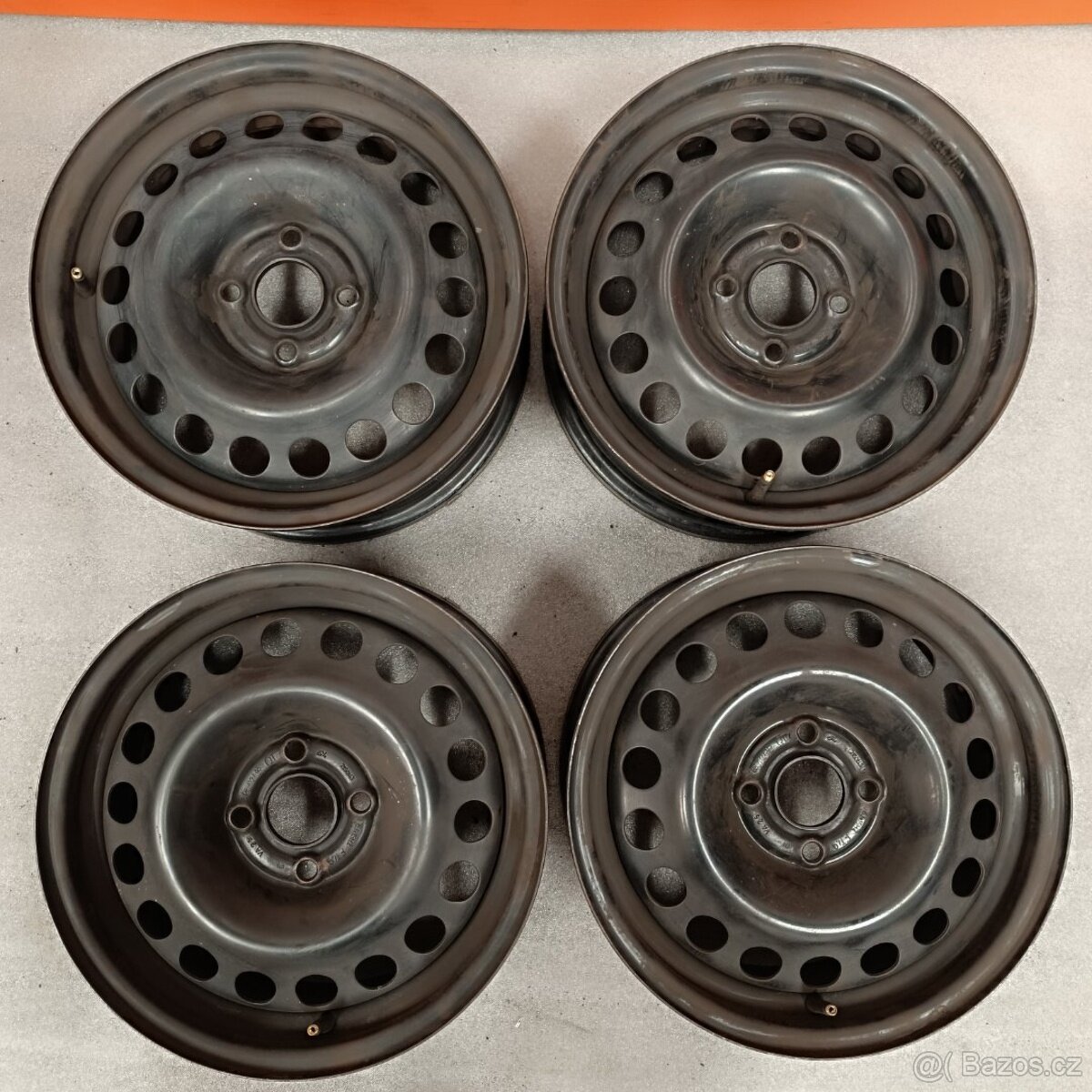 Ocelové disky Opel Corsa 6Jx15'' 4x100 , ET49