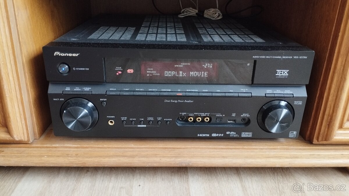 Pioneer VSX 1017, sestava 7.1 domácí kino