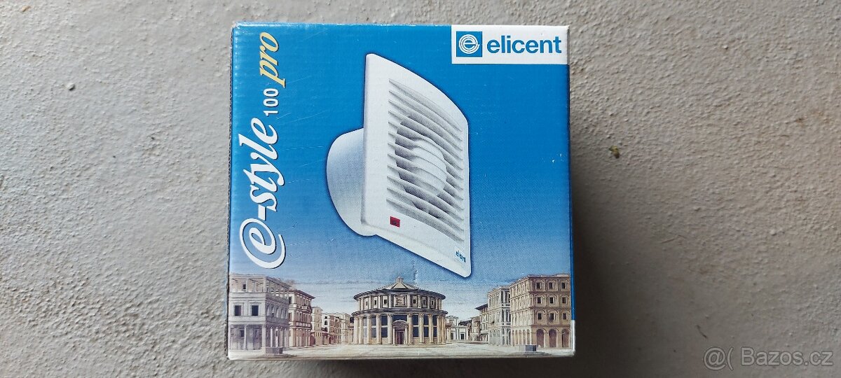 Axiální ventilátor ELICENT E-STYLE 100-nový