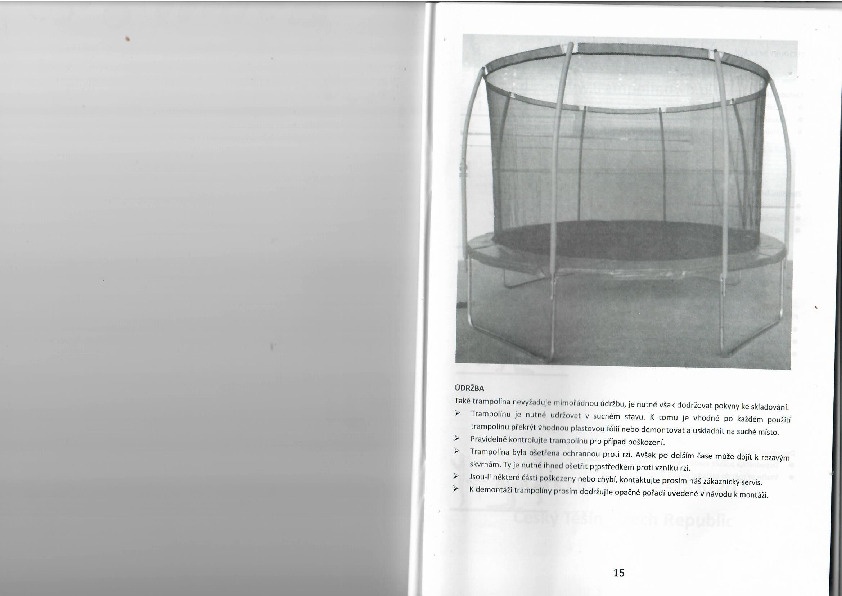 TRAMPOLÍNA AGA FIT12ft(366cm)
