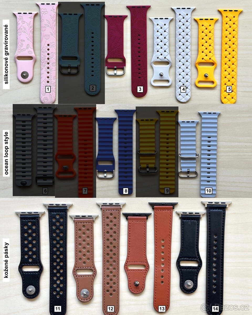 Pásek pro Apple Watch 42, 44, 45, 49 mm