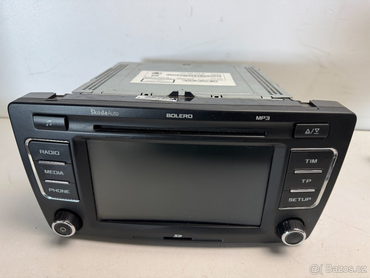 Rádio Bolero Škoda 1Z0035156M
