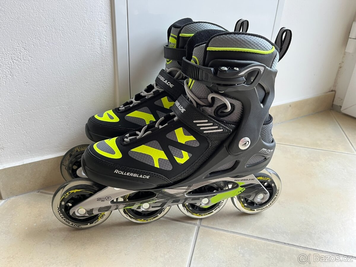 Kolečkové brusle ROLLERBLADE Macroblade 90 ST, vel.41