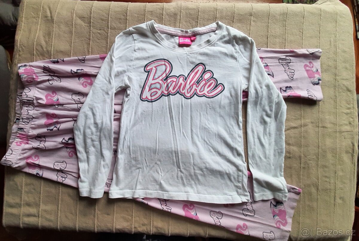 Dívčí pyžamko Barbie 134