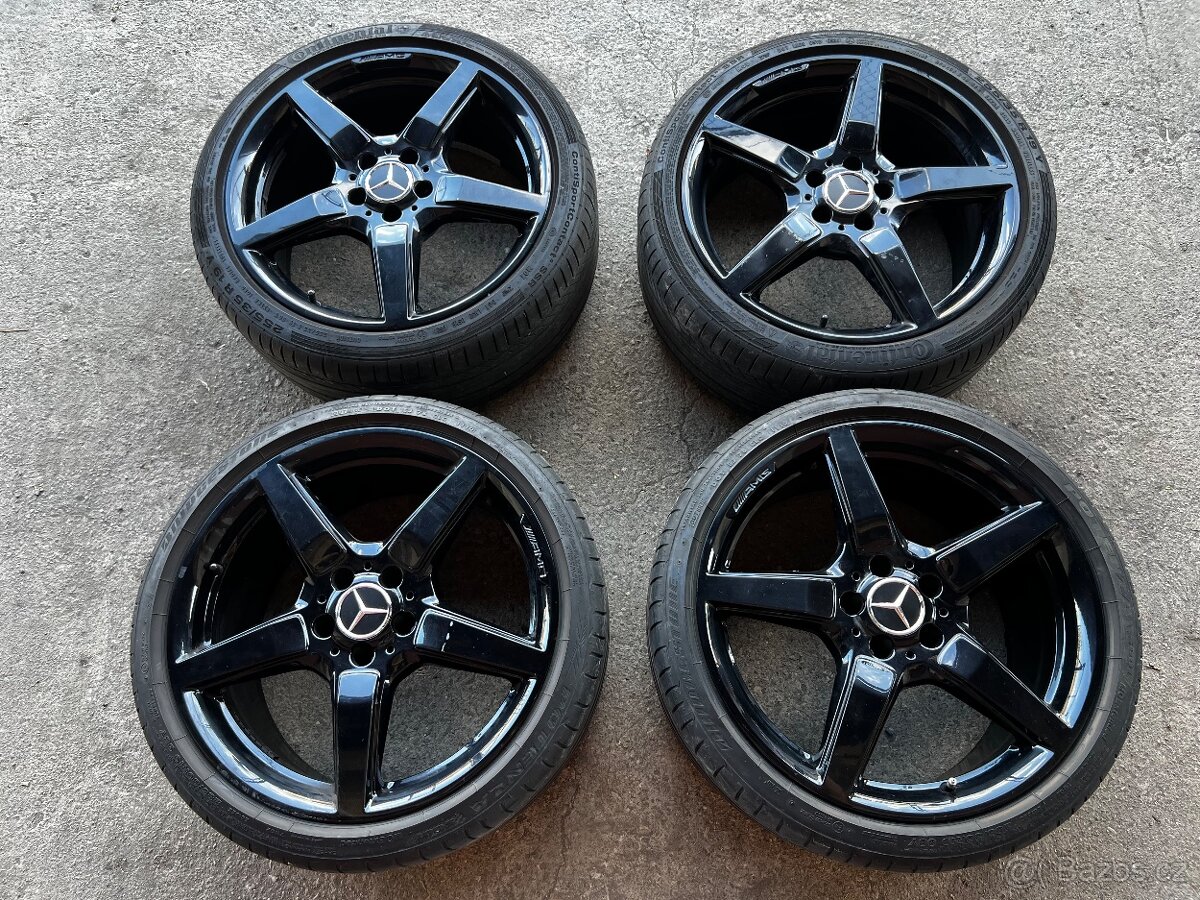 Originální alu kola Mercedes R19, rozteč 5x112 + PNEU