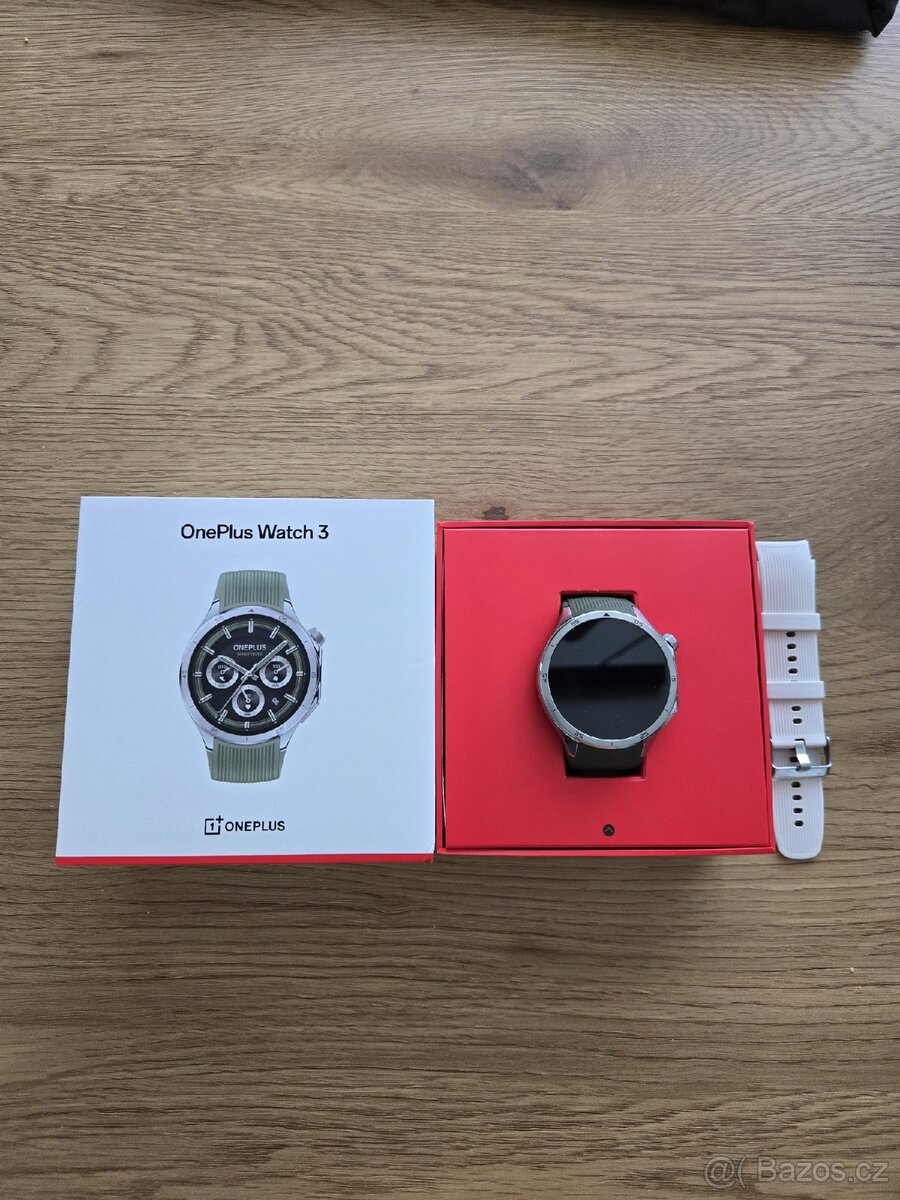 Oneplus Watch 3 stříbrné, záruka