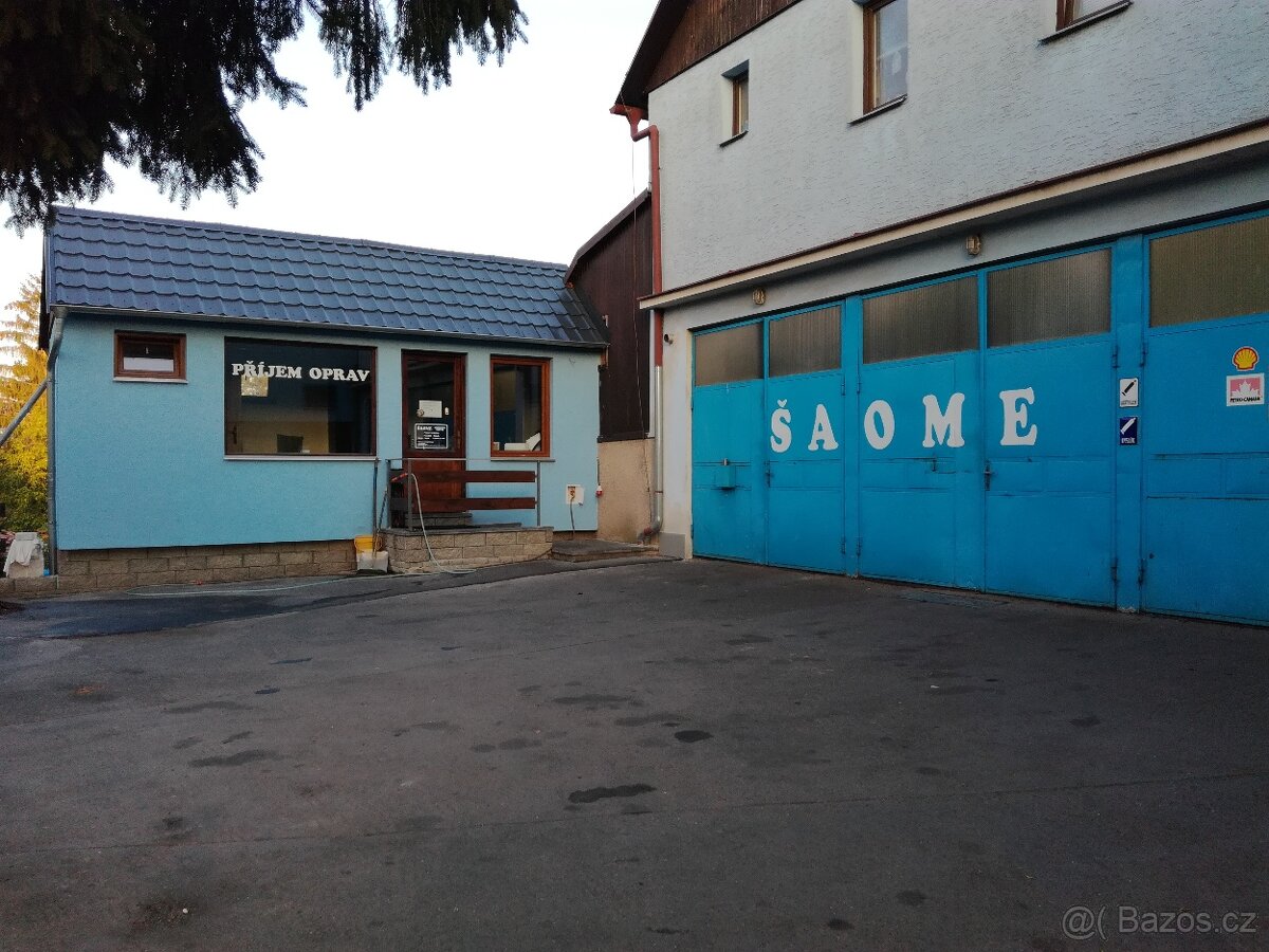 Pronájem zařízeného autoservisu