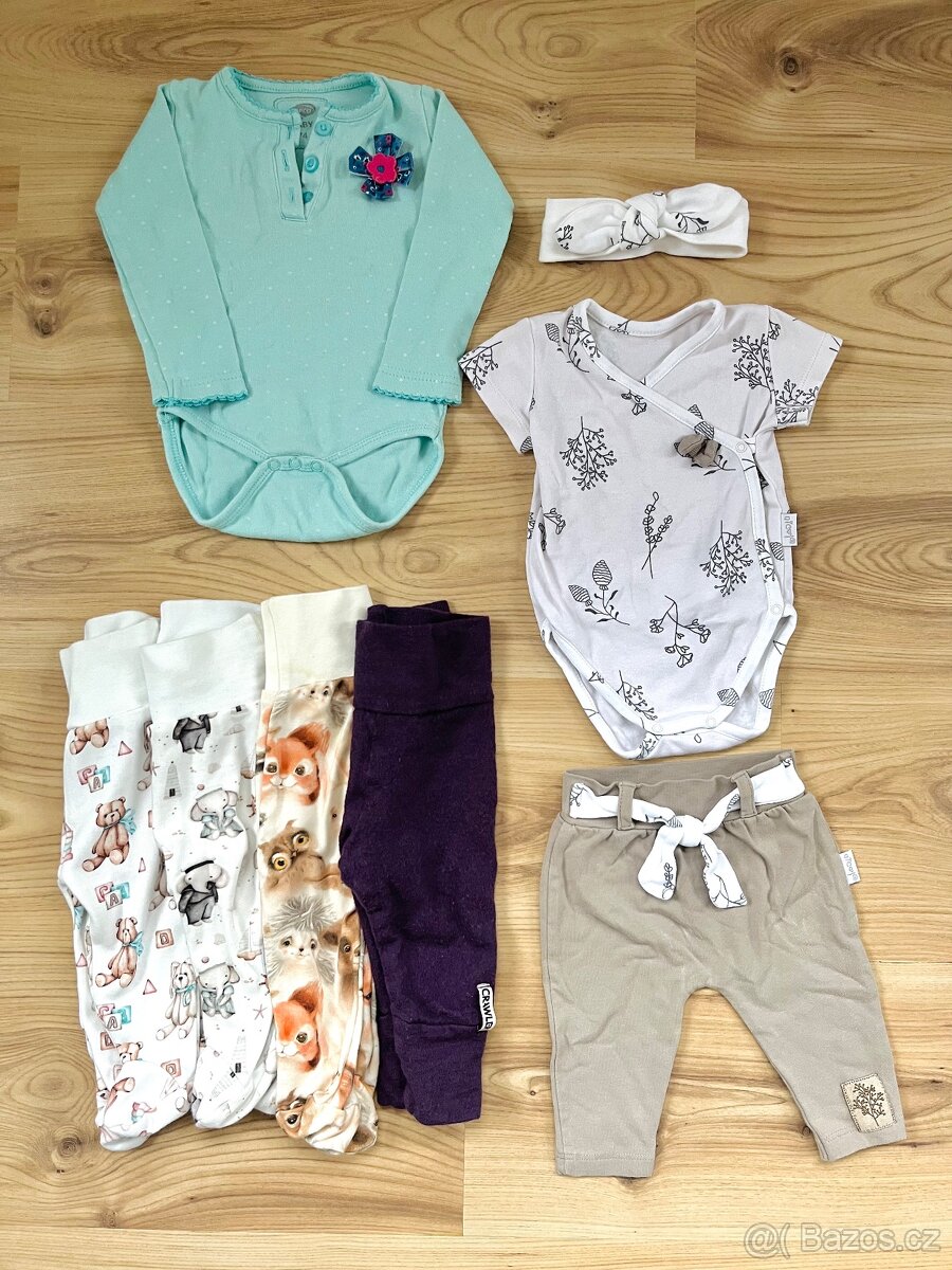Set dívčího oblečení, vel. 56/62/68