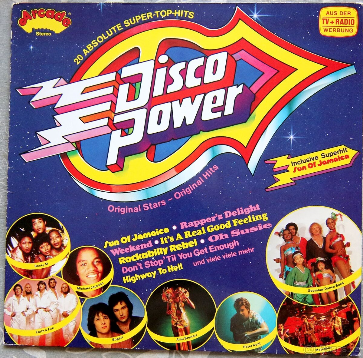 LP deska - disco výběr - Disco Power (20 Absolute Super-Top-