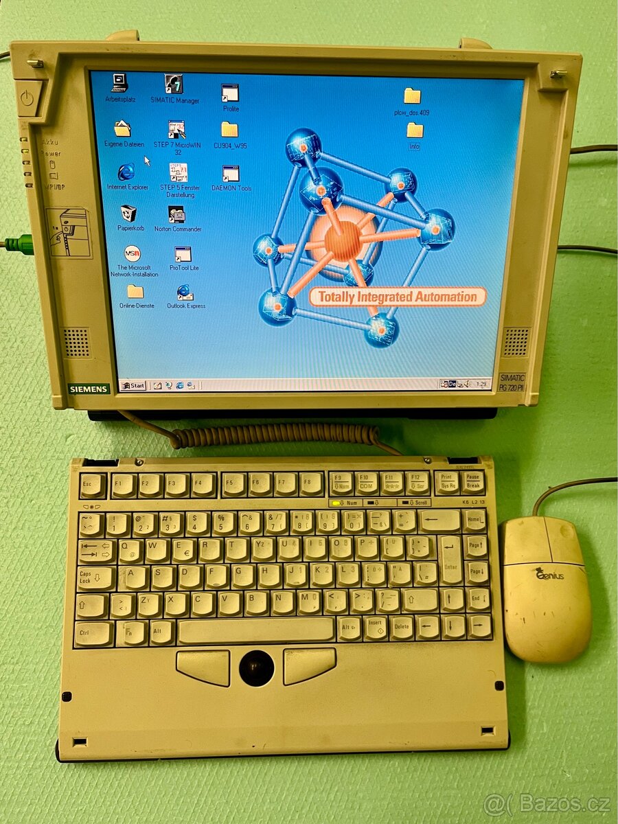 Siemens Simatic PG720 PII – průmyslový programovací terminál