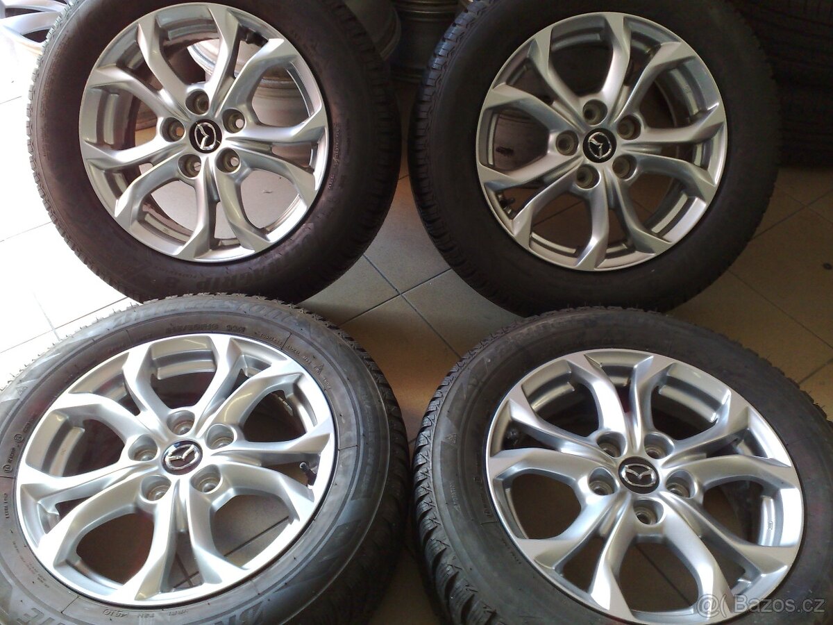 alu kola mazda 5x114,3 r16 original mazda-zimaky 215/60/16