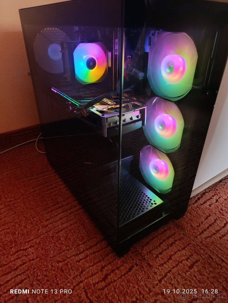 Herni PC - Ryzen 4500, 16GB RAM, 1TB NVME, 5700XT, WIN11