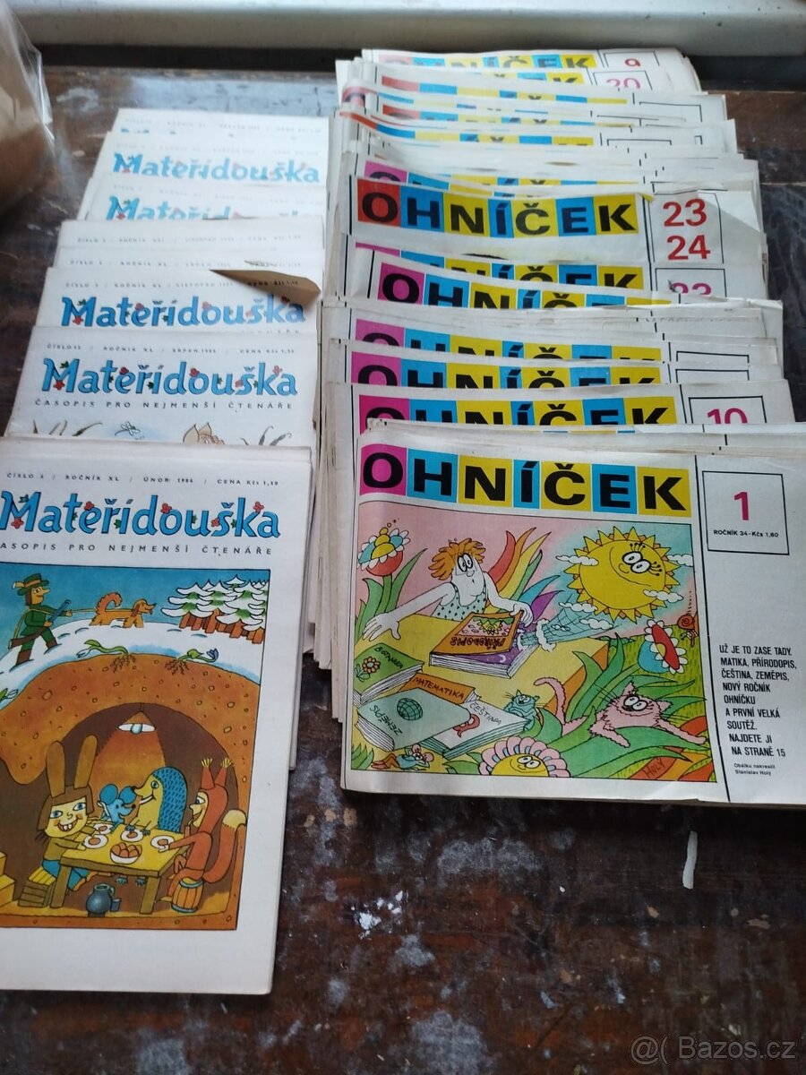 Časopisy Ohníček, Mateřídouška