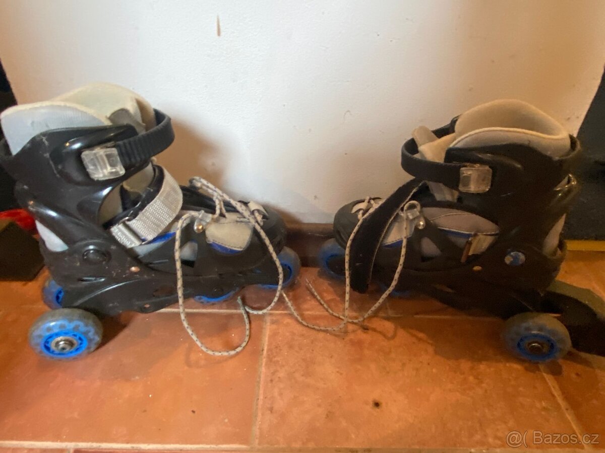 kolečkové brusle - dětské