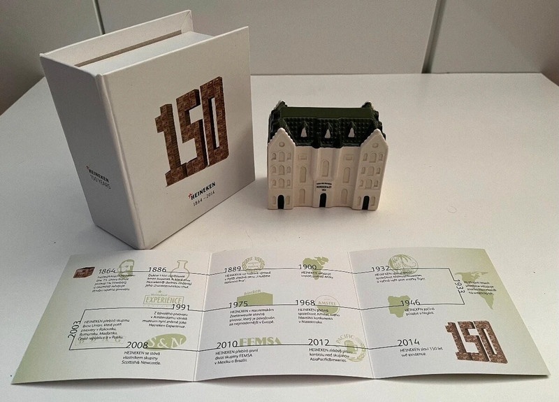 Heineken 150 let výročí - Porcelánový dům - pivovar