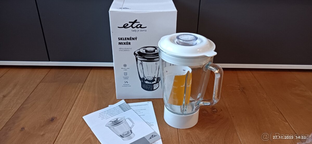 Mixér skleněný ETA 412899000
