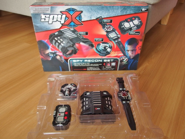 Velká špionská sada s dalekohledem SpyX - j.NOVÁ + DÁREK