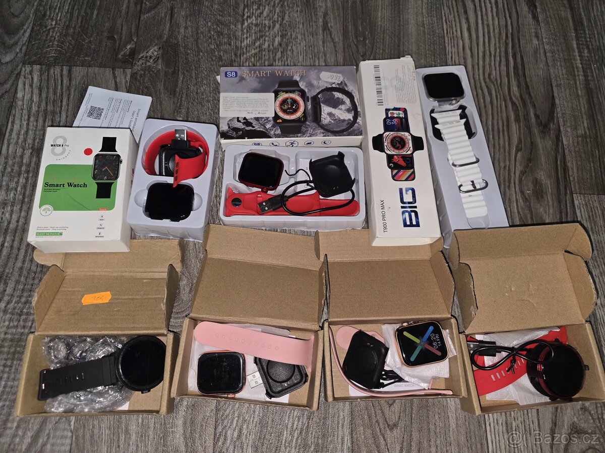 Chytré hodinky i8 Pro Max s dotykovou obrazovkou Bluetooth s