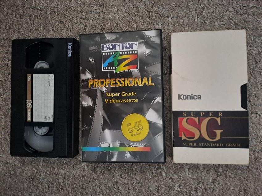 Video kazety VHS