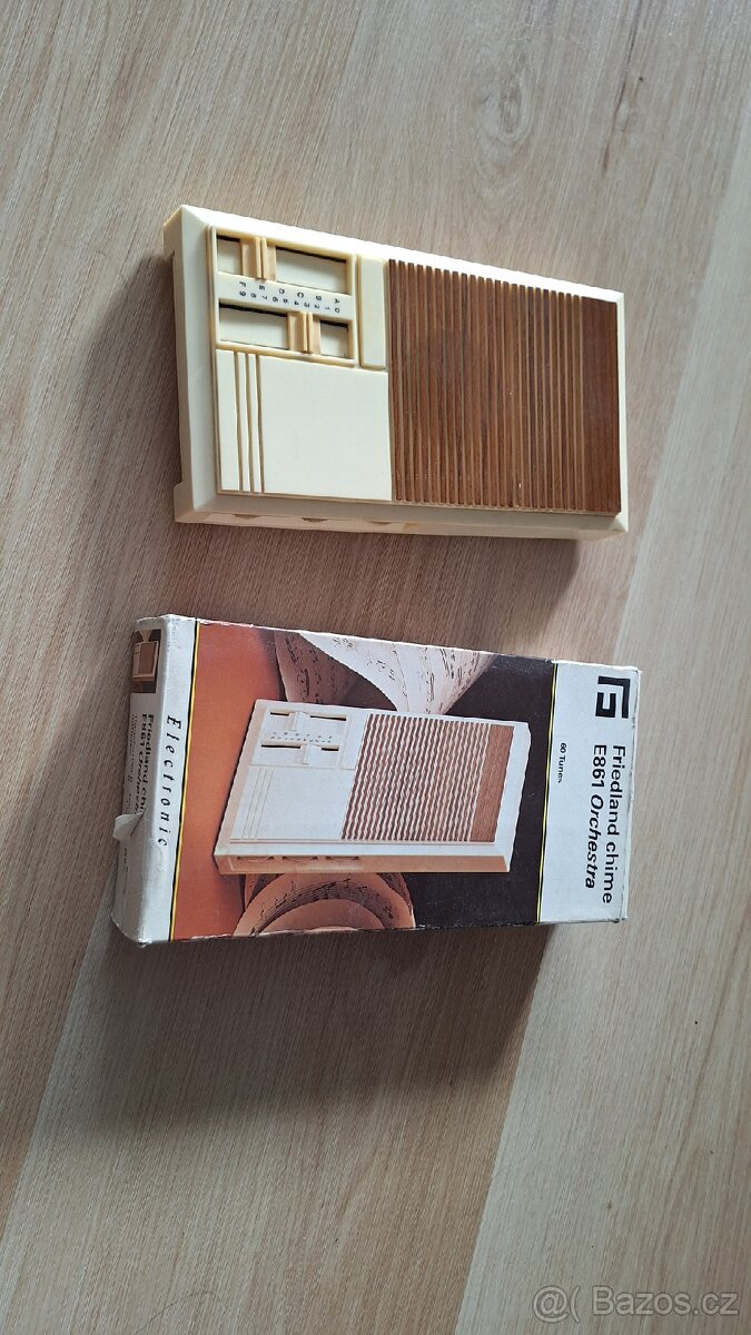 Elektronický retro zvonek 2x