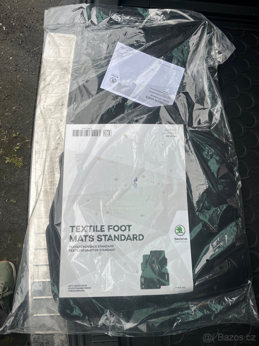 Textilní koberce Škoda Fabia 4