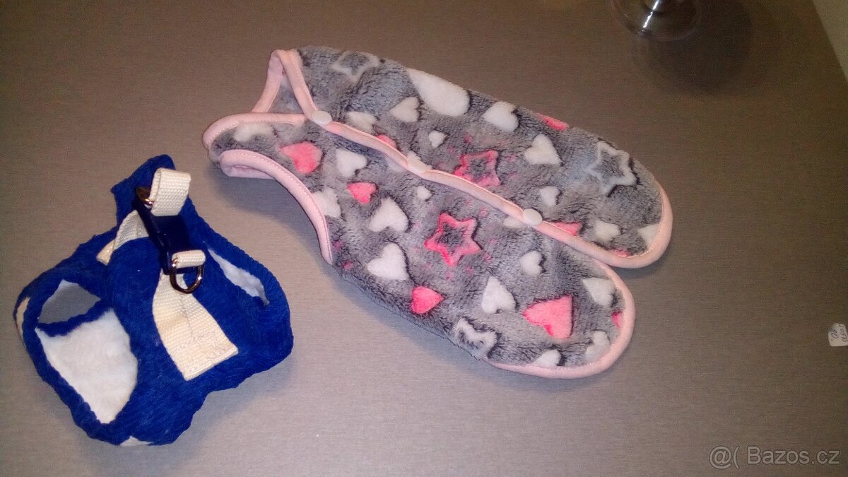 Obleček+ postroj pro pejska