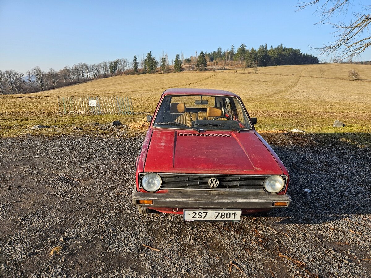 VW Golf Mk1 Typ 17 1,6D