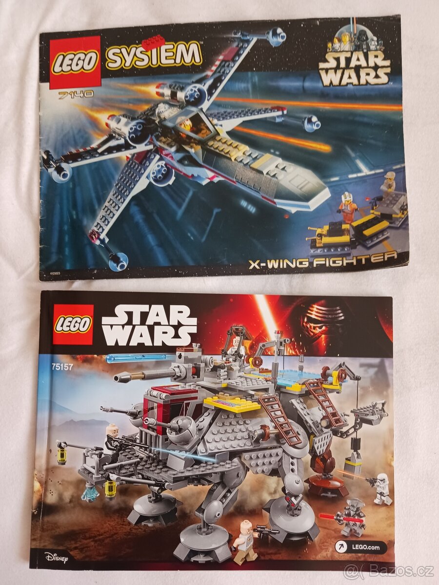 PRODÁM ORIGINAL NÁVODY STAR WARS LEGO