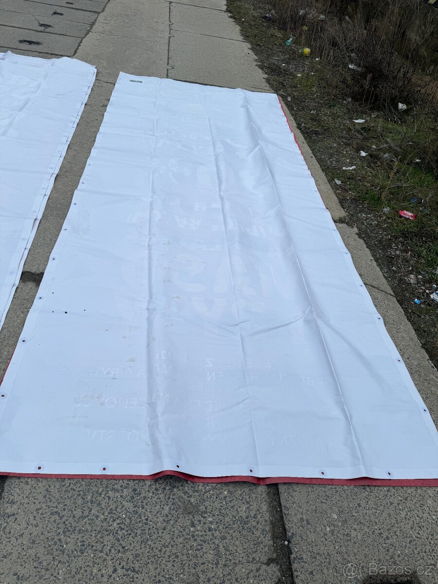 Zakryvací plachty 2x5m