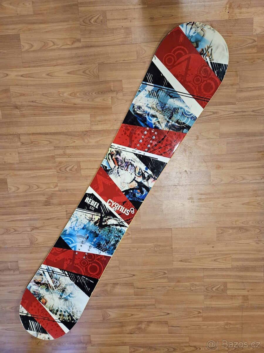 Snowboard Cygnus Rebel, délka 151cm - po servisu