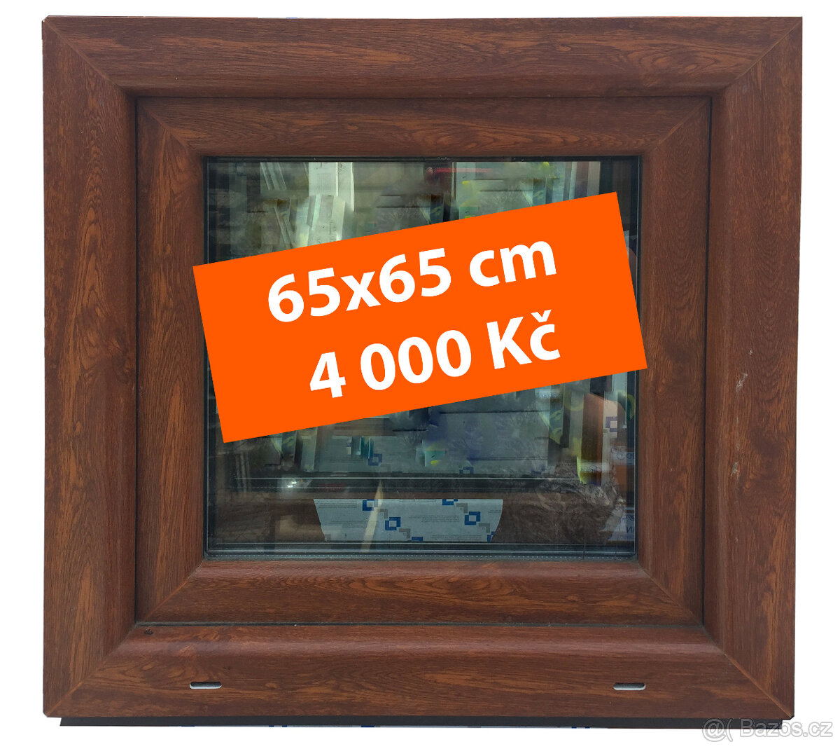 Nové okno 65x65 Zl.Dub