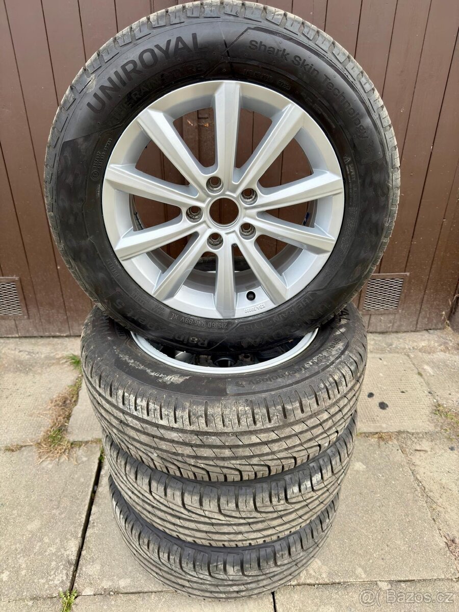 Originál VW Passat B8 5x112  R16 Helsinki  letní