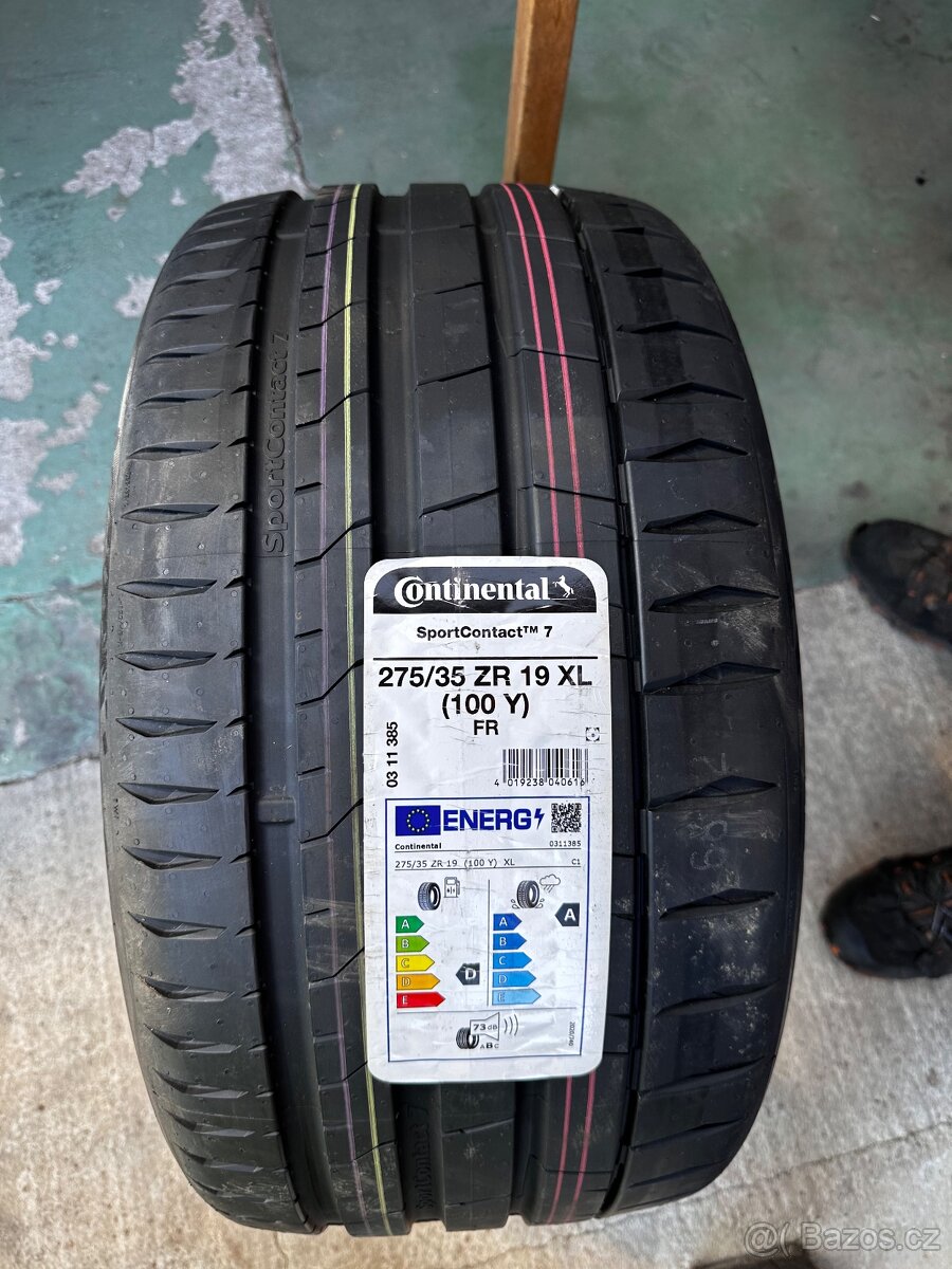 Kusovka CONTINENTAL SportContact 7 275/35 R19 XL