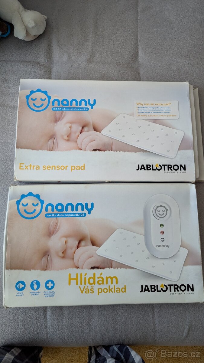 JABLOTRON Nanny monitor dechu BM 02.