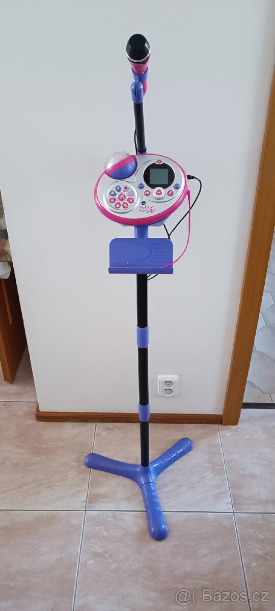 Dětský mikrofon s karaoke