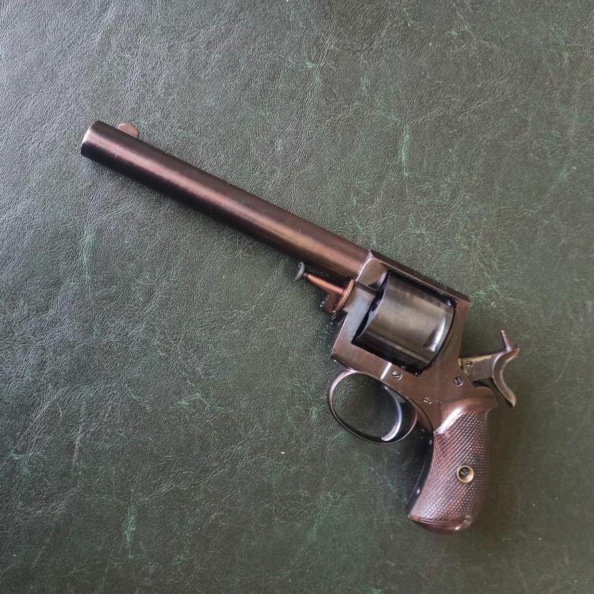 Dlouhý revolver English BULL DOG 450 krásný TOP po renovaci