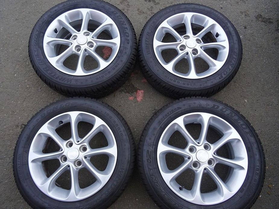 Alu disky origo Smart 15", 4x100,ET 32, zimní sada