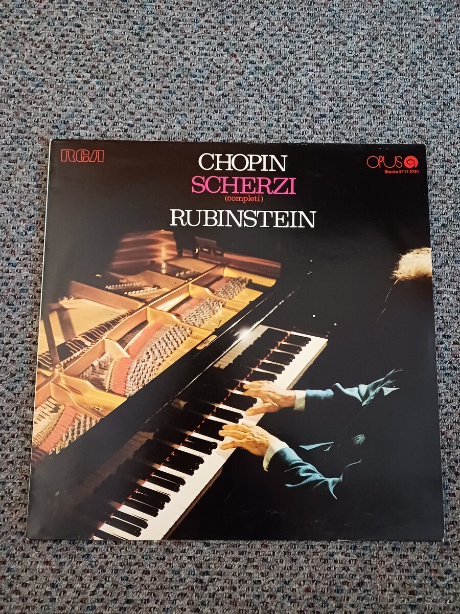 Gramofonová deska-Chopin, Rubinstein