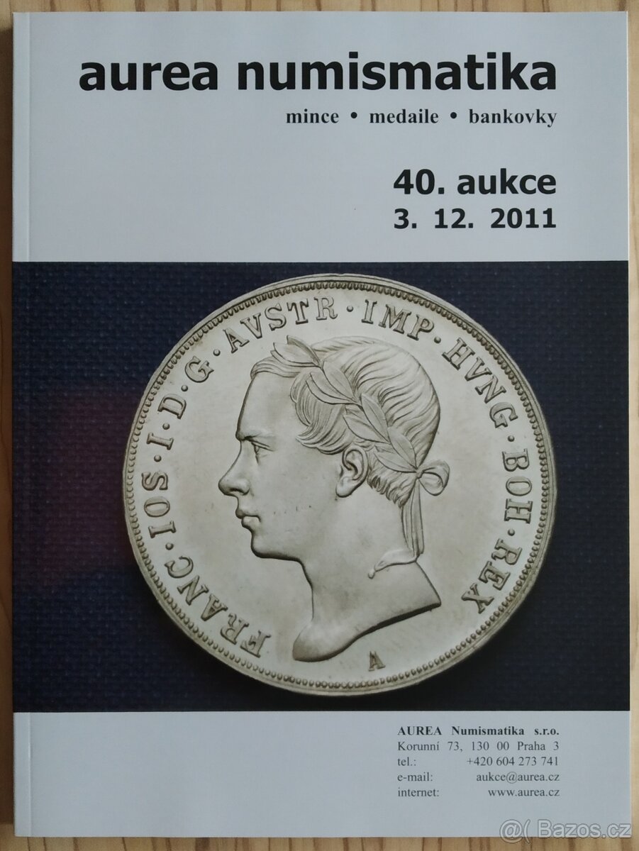 Aukční katalog Aurea 40., numismatika