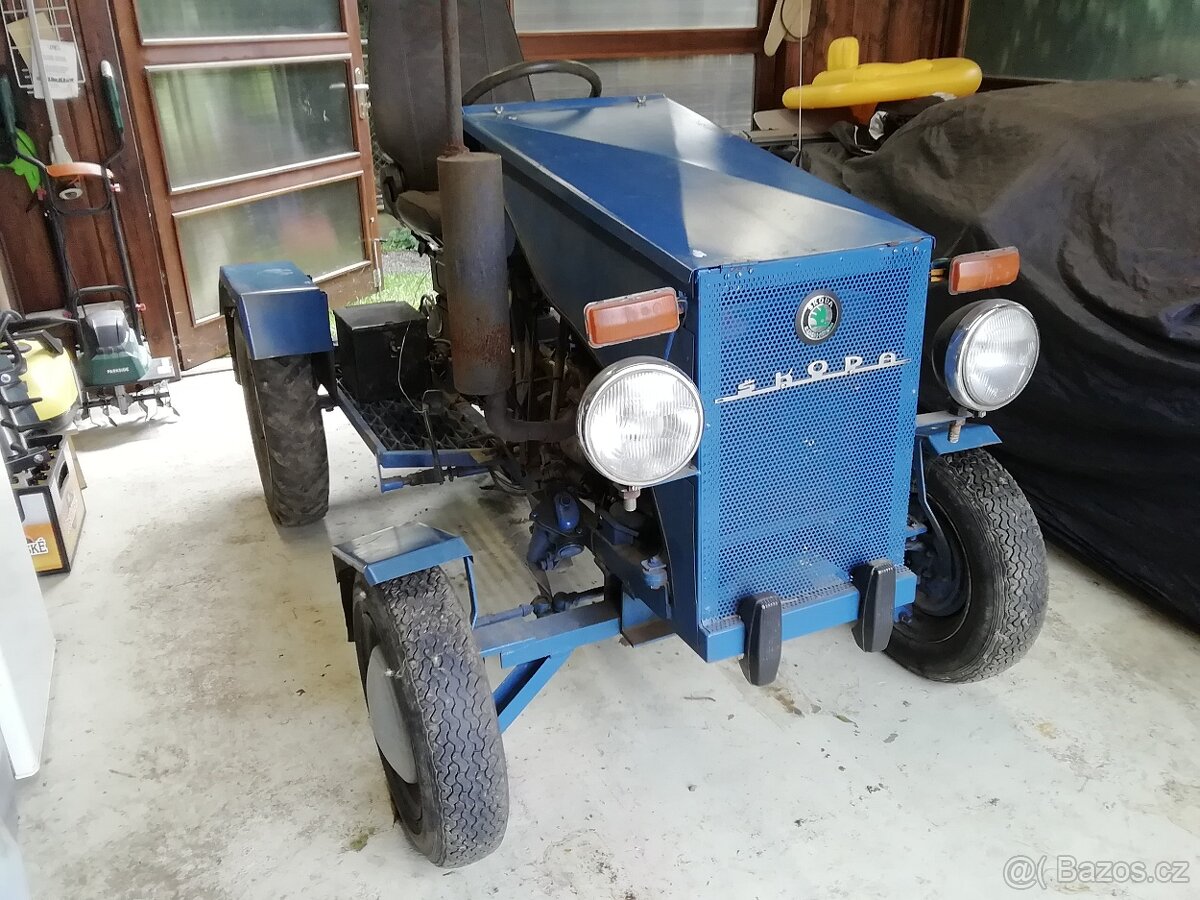 Malotraktor domácí výroby
