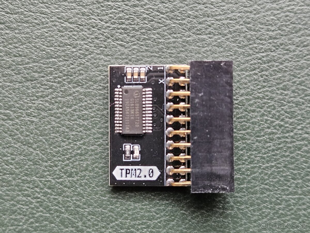 20-pin TPM 2.0 modul čip pro Windows 11