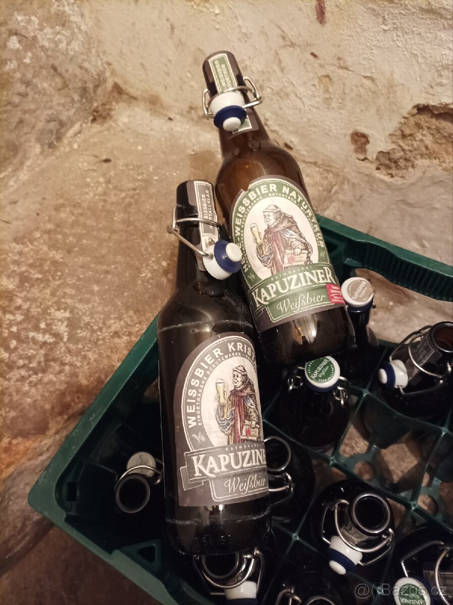 Patentové pivní láhve