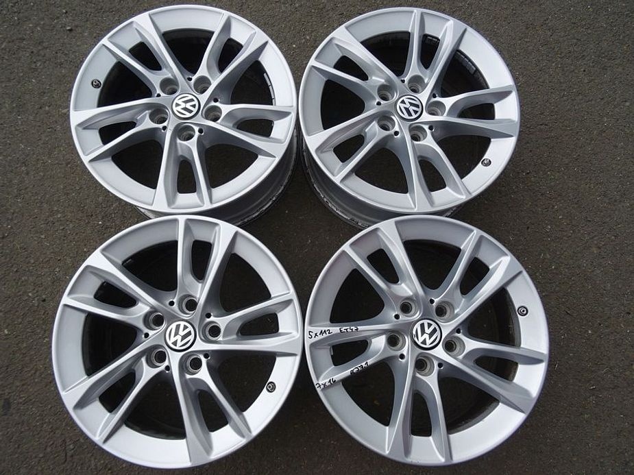 Alu disky VW, Škoda 16", 5x112, ET 47, šíře 7J