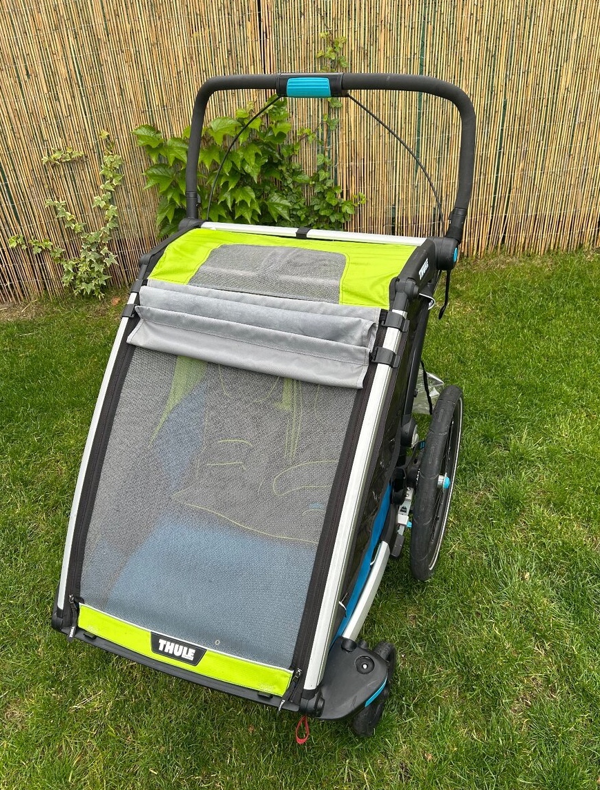 Thule chariot sport double green