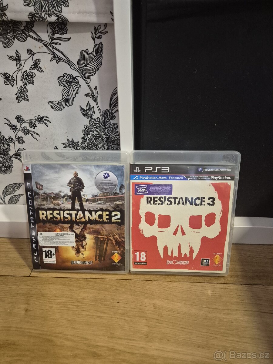 Playstation 3 hry - Resistance 2,Resistance 3
