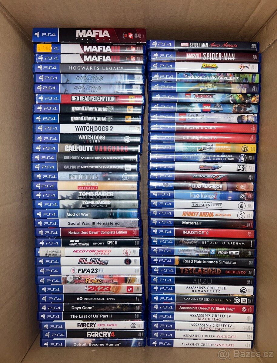 Hry na konzole ps4 a ps5 , playstation 4